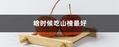 啥时候吃山楂最好，山楂有什么吃法