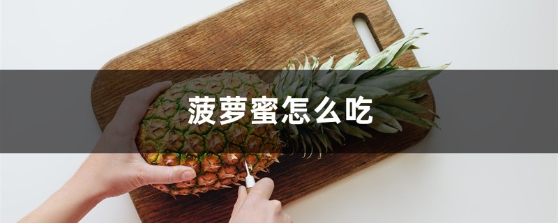 菠萝蜜怎么吃