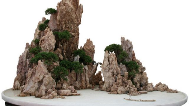 对于盆景山石的粘接妙招 对于盆景山石的粘接妙招