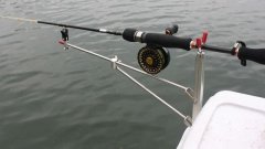 介绍一种钓滑鱼的新钓法，筏竿朝天钩，附图说明