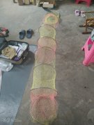 自织鱼护及抄网，我的创意DIY